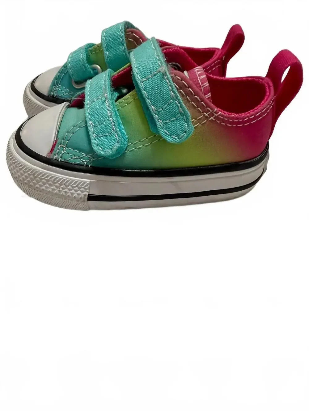 Toddler Tie Dye Converse Velcro Sneakers Size 2